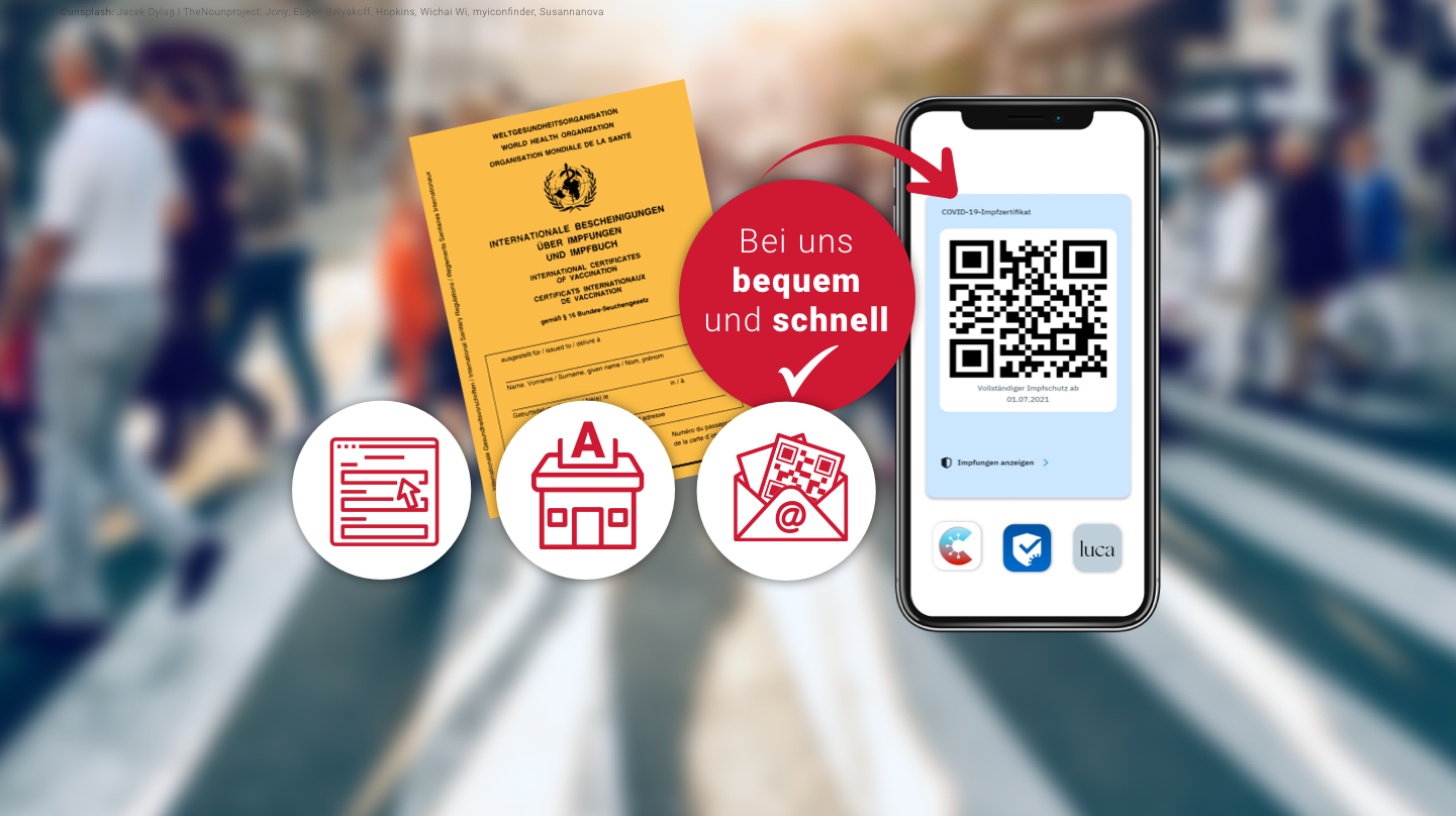 Schnell und bequem zum digitalen Impfpass – jetzt wieder möglich Digitaler Impfpass